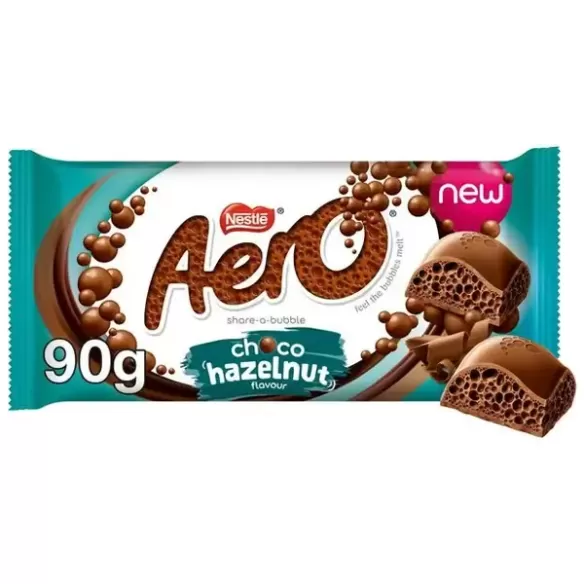 Aero Hazelnut Chocolate Sharing Bar