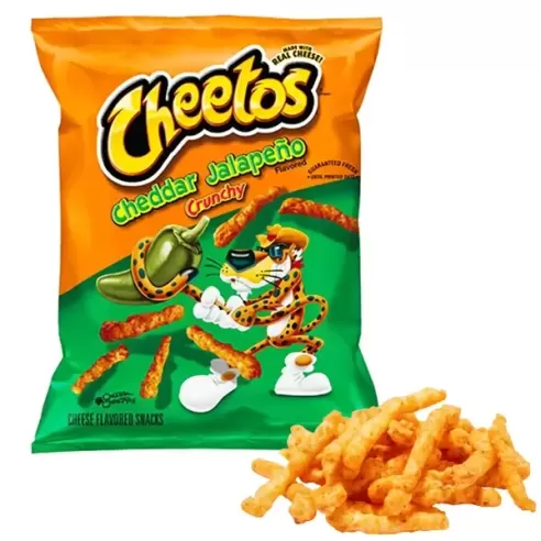 CHEETOS Crunchy Cheddar Jalapeño Cheese Flavored Snacks