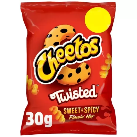 Cheetos Twisted Crisps Sweet & Spicy Flamin' Hot