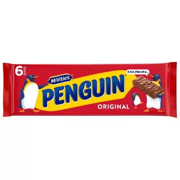 McVities Penguin Original Milk Chocolate Biscuit Bar