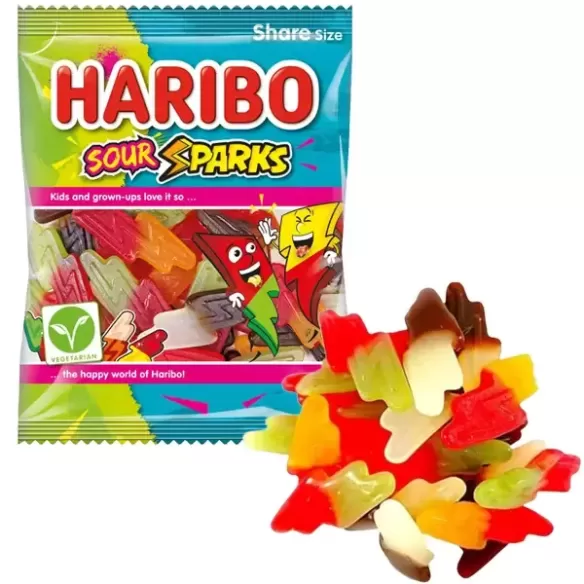 Haribo Sour Sparks Share Size