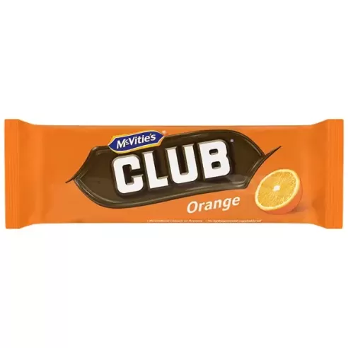 McVitie's Orange Club Chocolate Biscuit