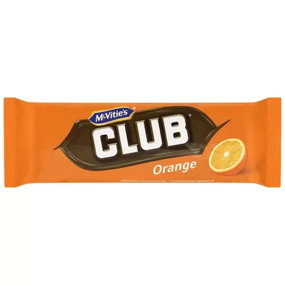McVitie's Orange Club Chocolate Biscuit