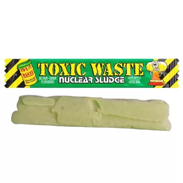 Toxic Waste Sour Apple Nuclear Sludge Chew Bar Candy