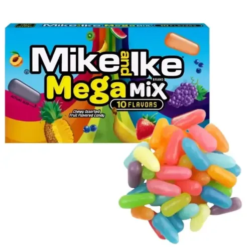 Mike and Ike Mega Mix Chewy Assorted Candy