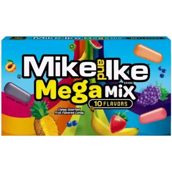 Mike and Ike Mega Mix Chewy Assorted Candy