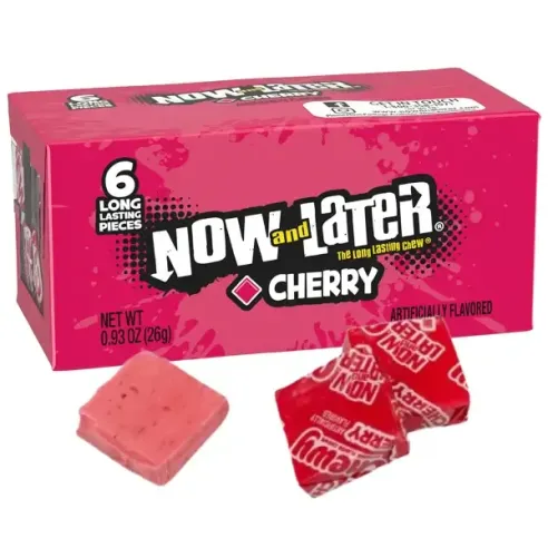Now & Later Cherry Chews Candy