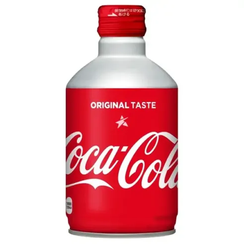 Coca Cola Original Taste Aluminium Bottle Japan