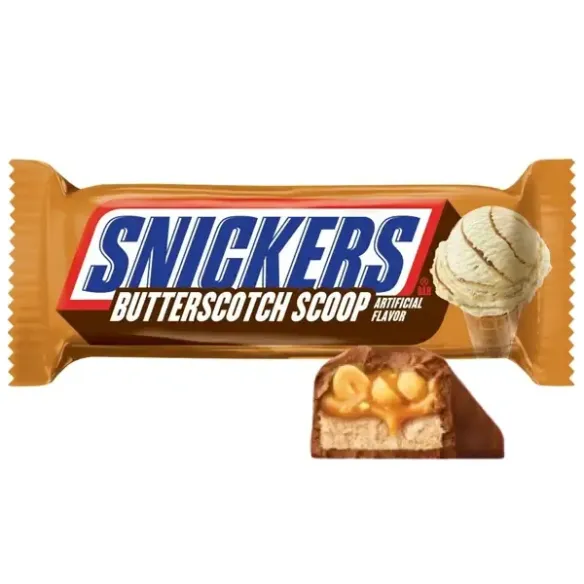 Snickers Butterscotch Scoop Milk Chocolate Bar