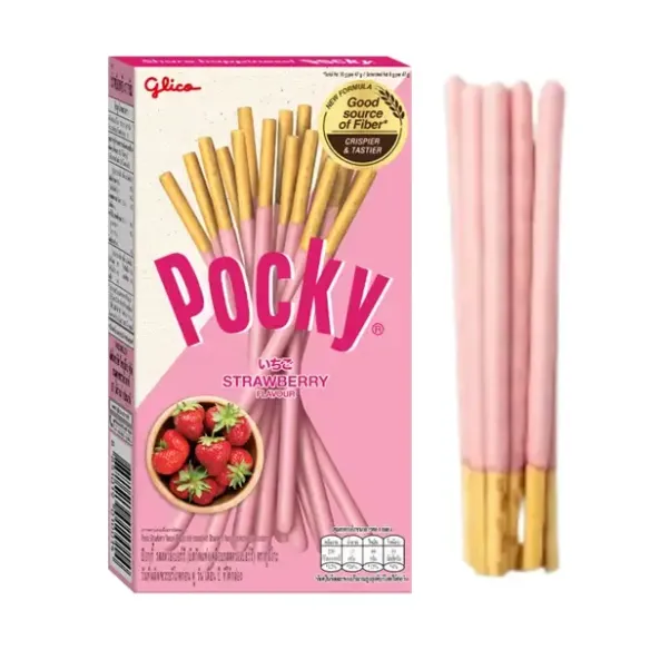 Pocky Strawberry Biscuit Sticks