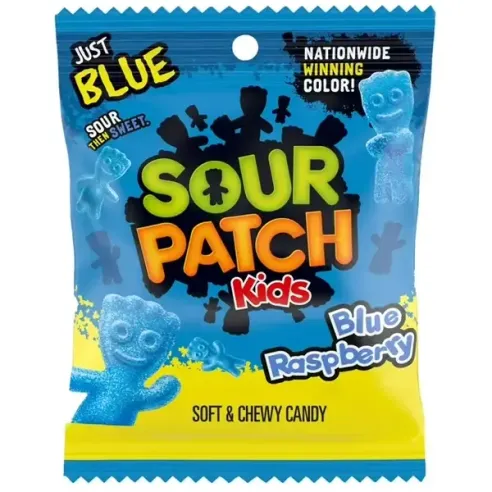 Sour Patch Kids Blue Raspberry Soft & Chewy Candy