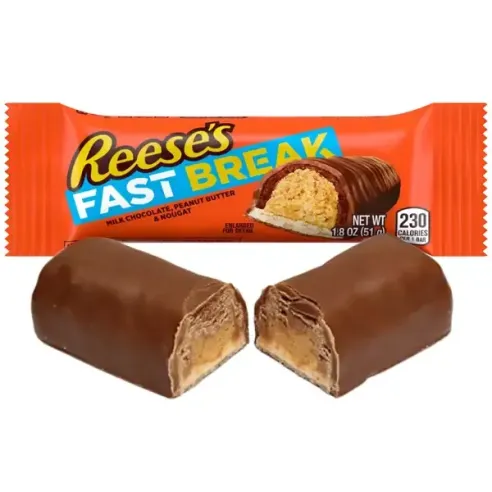 Reese's Fast Break Milk Chocolate Peanut Butter Bar