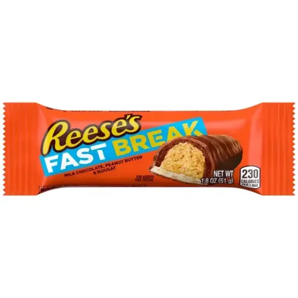 Reese's Fast Break Milk Chocolate Peanut Butter Bar
