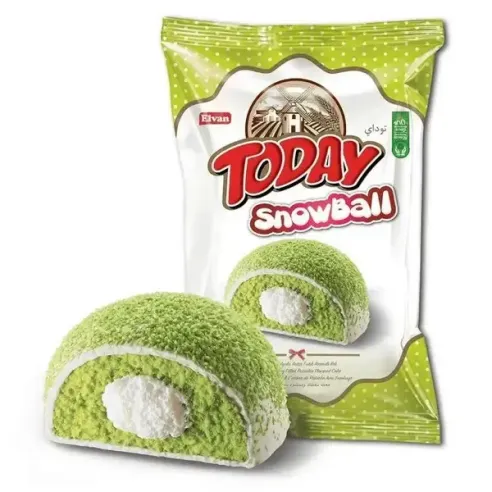 Today Snowball Pistachio Flavored Cake