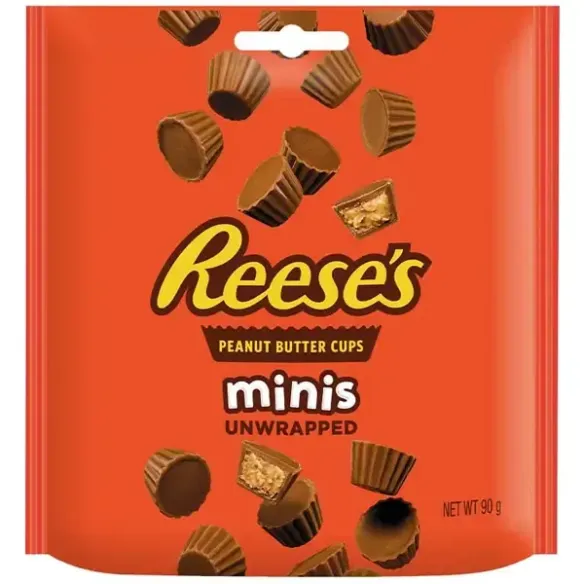 REESE'S Minis Milk Chocolate Unwrapped Peanut Butter Cups
