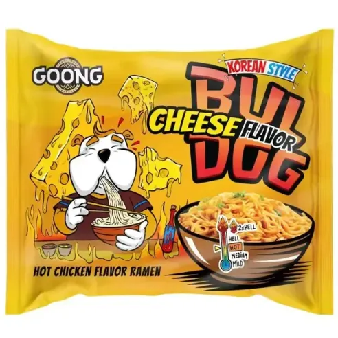 Goong Buldog Cheese Hot Chicken Flavor Ramen