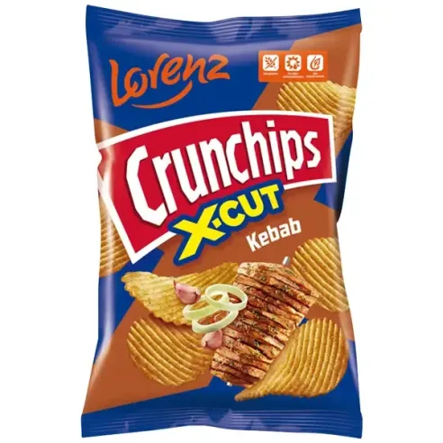 Crunchips X-Cut Kebab Flavour Chips