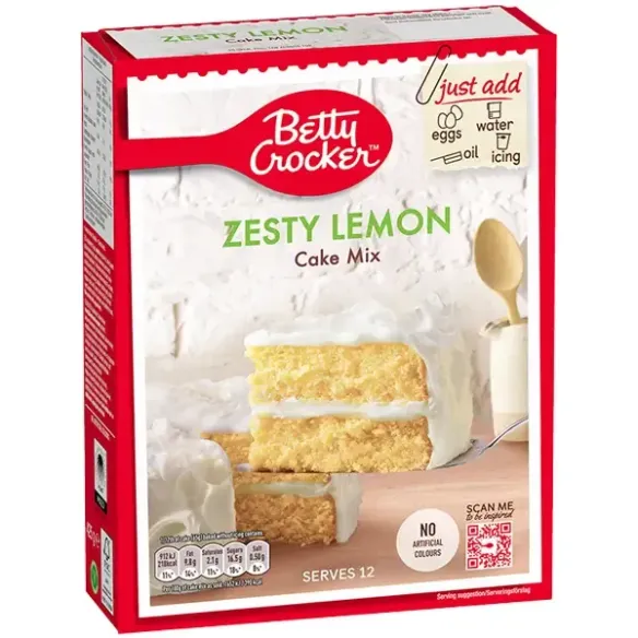 Betty Crocker Zesty Lemon Cake Mix