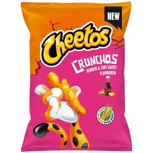 Cheetos Crunchos Ginger & Soy Sauce Flavoured