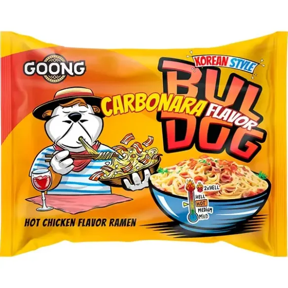 Goong Buldog Carbonara Hot Chicken Flavor Ramen