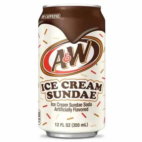 A&W Ice Cream Sundae Soda Soft Drink