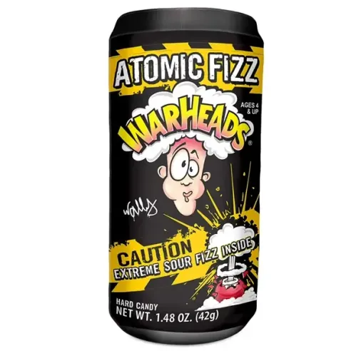Warheads Atomic Fizz Extreme Sour Fizzing Hard Candy