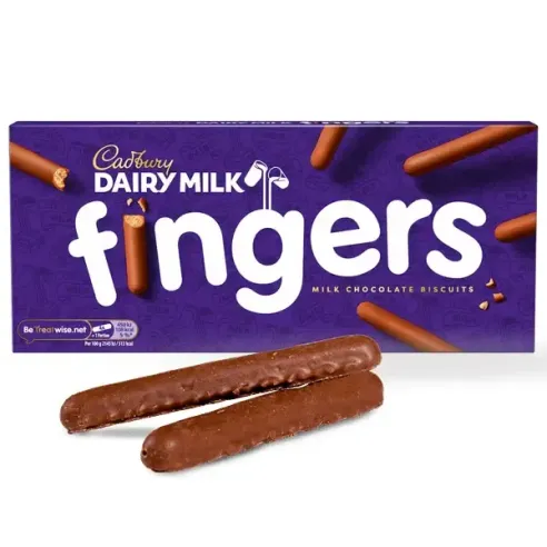Cadbury Fingers Milk Chocolate Biscuits