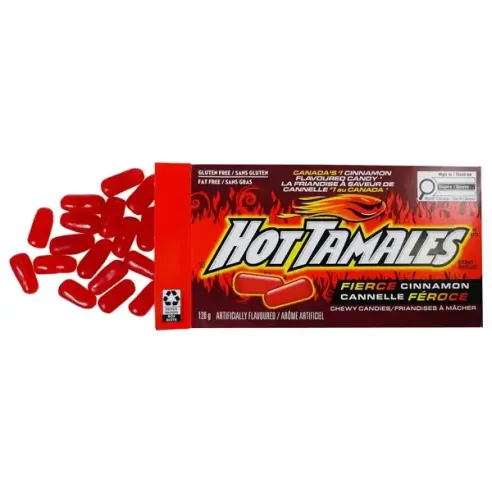 Hot Tamales Fierce Cinnamon Bold Candy with Sweet Heat