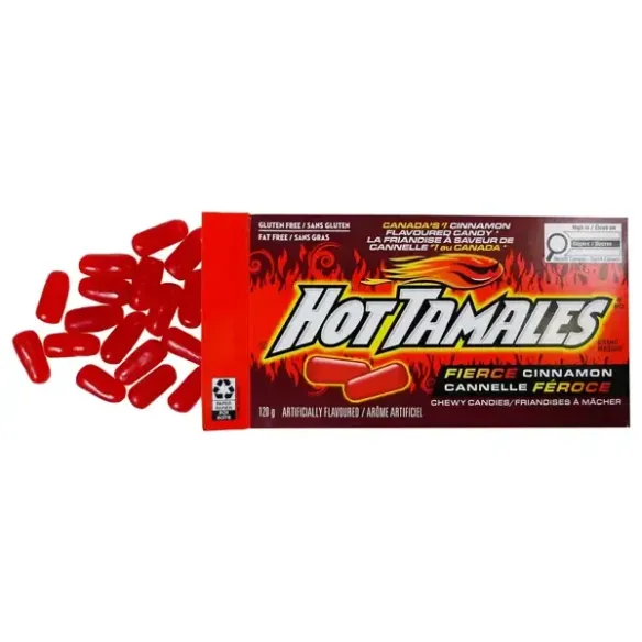 Hot Tamales Fierce Cinnamon Bold Candy with Sweet Heat