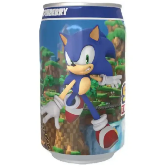 Sonic The Hedgehog Spinberry Flavour Drink
