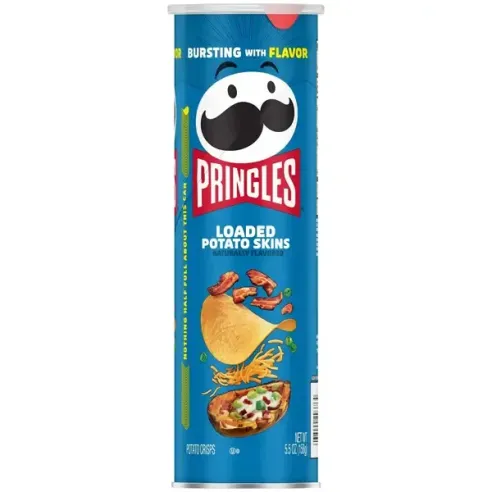Pringles Loaded Potato Skins Potato Crisps Chips