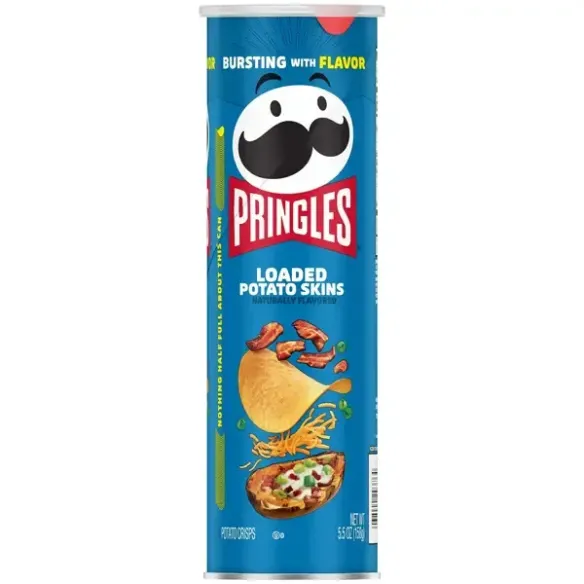 Pringles Loaded Potato Skins Potato Crisps Chips