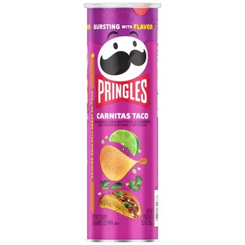Pringles Carnitas Taco Crisps Chips