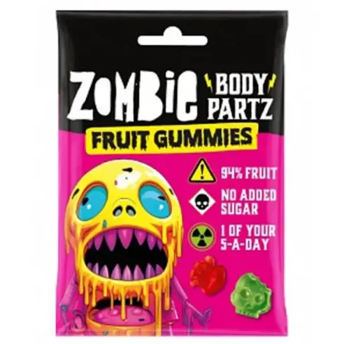 Zombie Body Partz Fruit Gummies