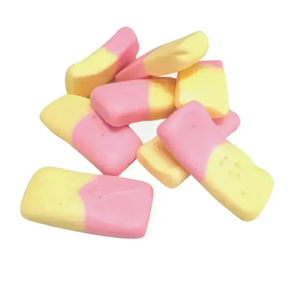 Swizzels Squashies Drumstick Rhubarb & Custard Flavour