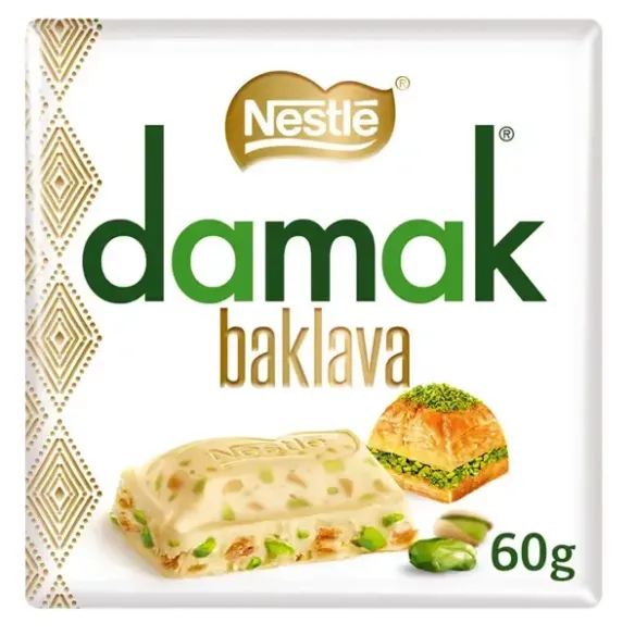 Nestle Damak Baklava White Chocolate Pistachio