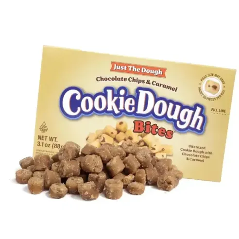 Cookie Dough Bites Just The Dough Chocolate Chips Caramel