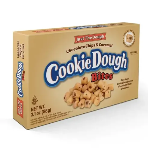 Cookie Dough Bites Just The Dough Chocolate Chips Caramel