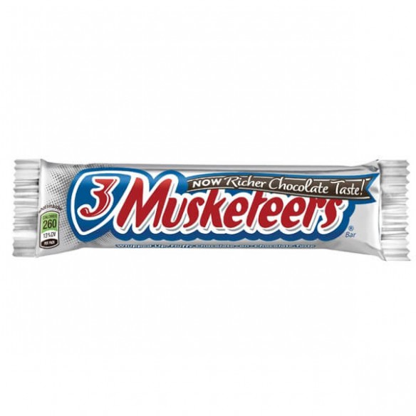 3 Musketeers 54.4 g