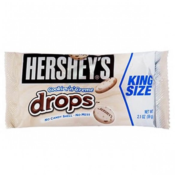 Hersheys Cookies 'n' Creme Drops King Size 59 g