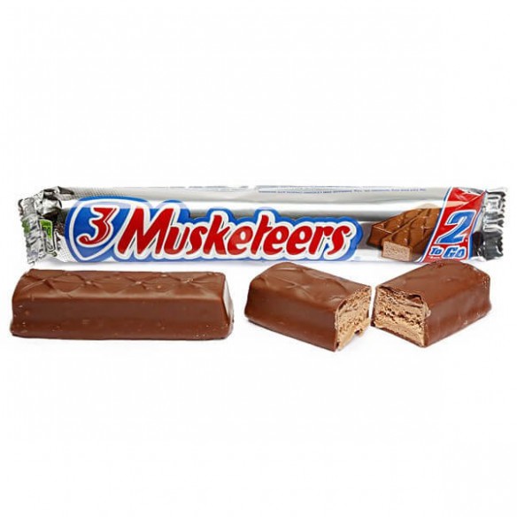 3 Musketeers 2 To Go King Size 92 g