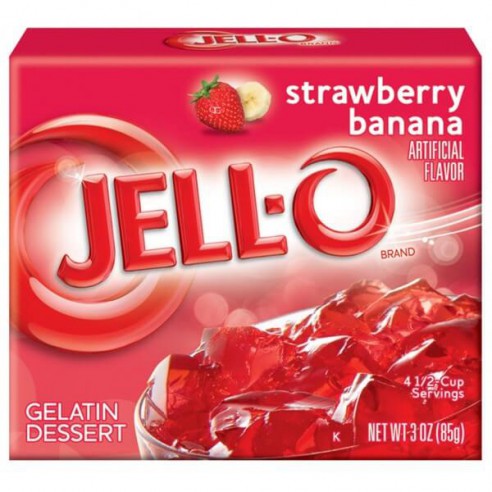 Jell-O Strawberry Banana 85 g