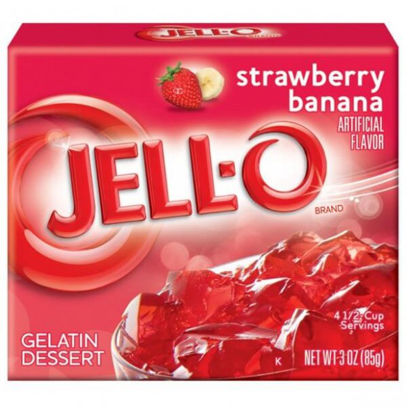 Jell-O Strawberry Banana 85 g
