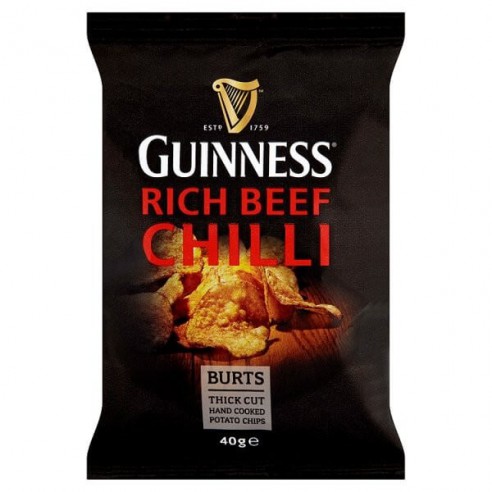 Guinness Rich Beef Chilli Potato Chips 40 g