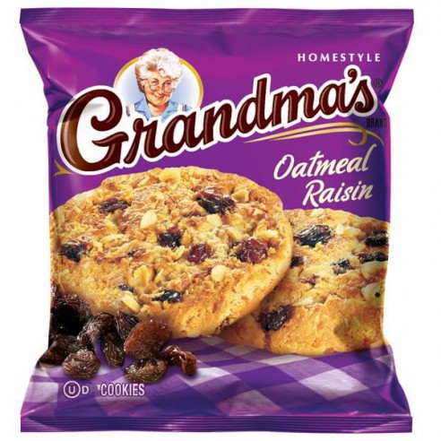 Grandmas Cookies Oatmeal & Raisin 71 g