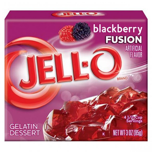 Jell-O Blackberry Fusion 85 g