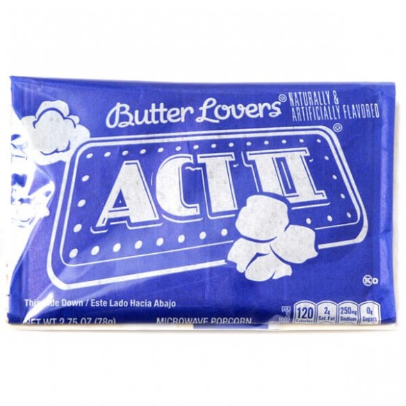 Act II Popcorn Butter Lovers 78 g