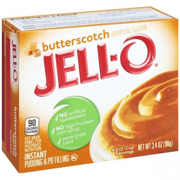 Jell-O Butterscotch Instant Pudding 96 g