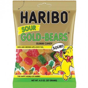 Haribo Sour Gold Bears 127 g