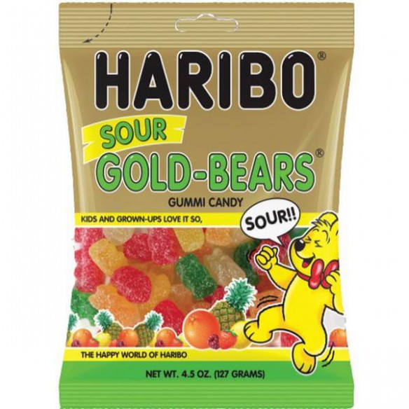 Haribo Sour Gold Bears 127 g